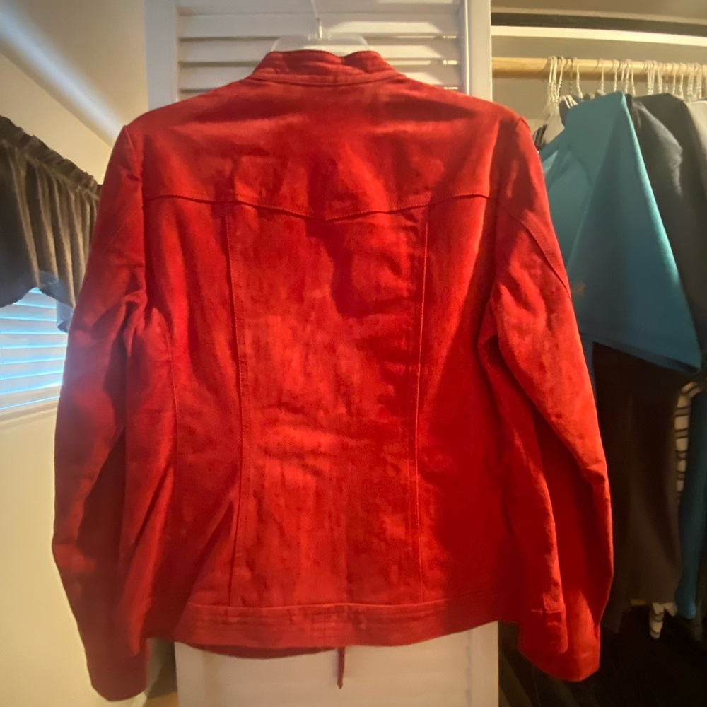 Red Suede Jacket - image 3